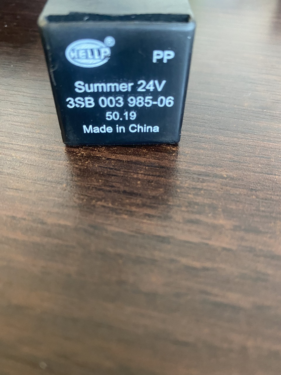 Przekażnik Hella Summer 24V 3SB 003 985-06 50.19