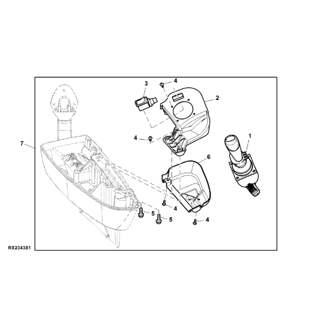 R264749 John Deere 8345R - Podpora