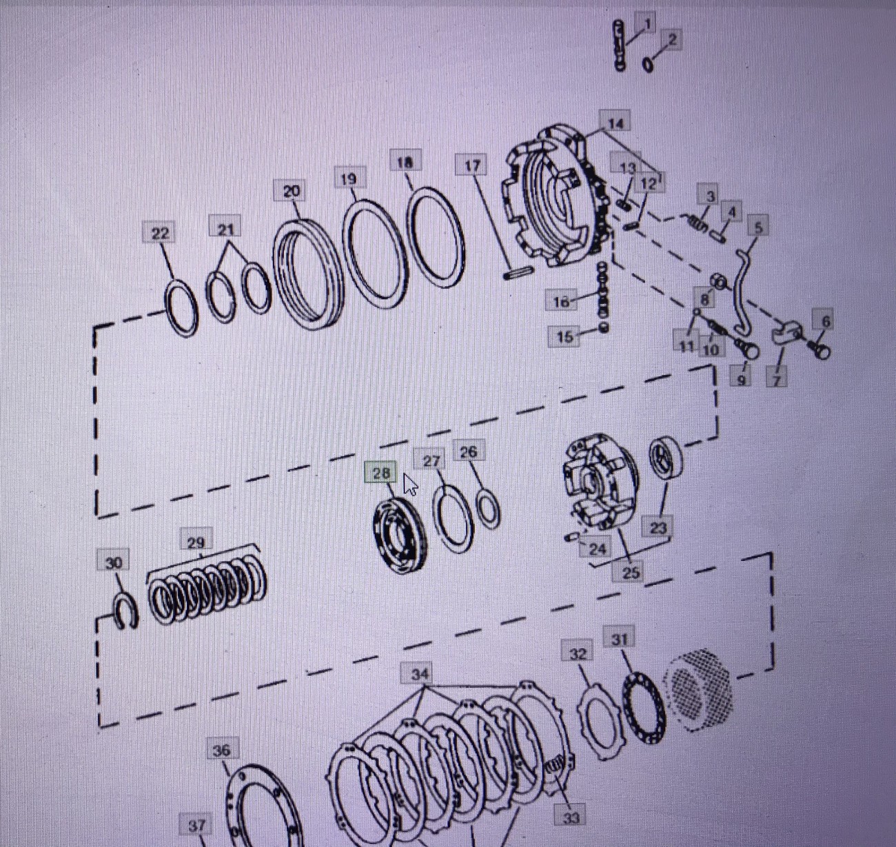 Re: John Deere R59746/tłoczek/John Deere 4555/4755/4955 Nr części R59746