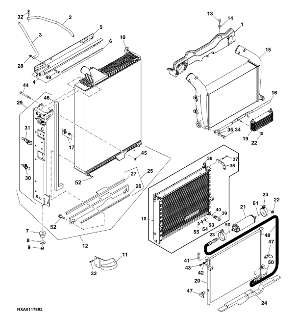 RE210879 John Deere 8345R - Podpora