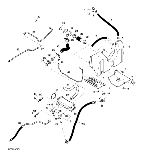 RE302046 John Deere 8345R - Pompa