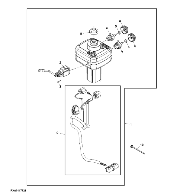 RE306838 John Deere 8345R - Moduł