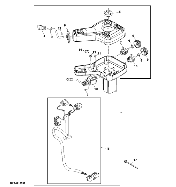 RE306839 John Deere 8345R - Moduł