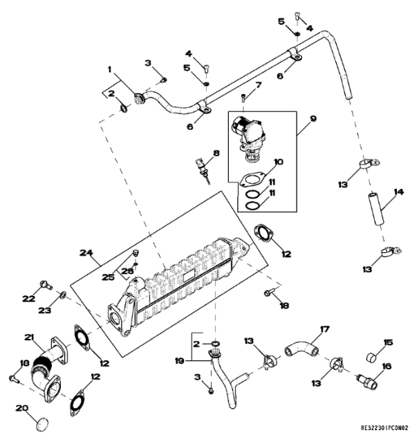 RE522295 John Deere 8345R - Linia