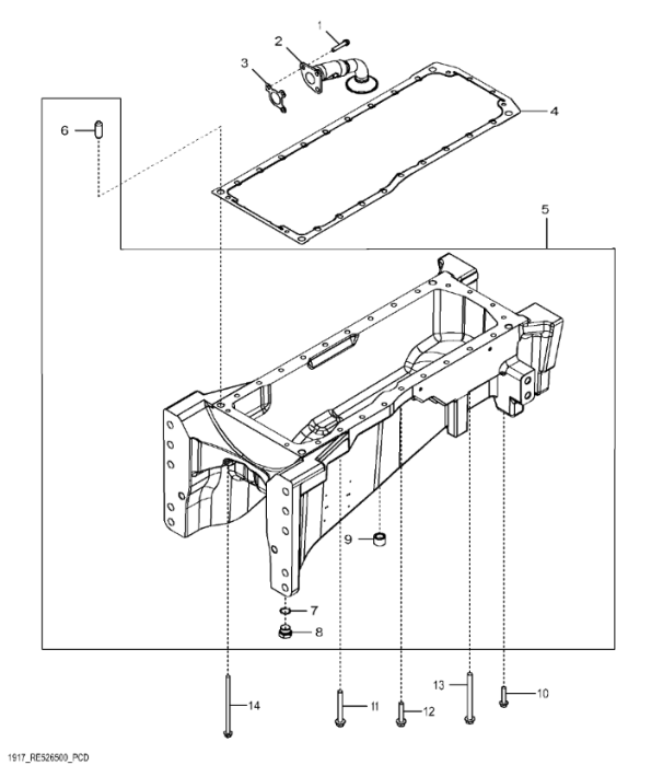 RE590334 John Deere 8345R - Rama