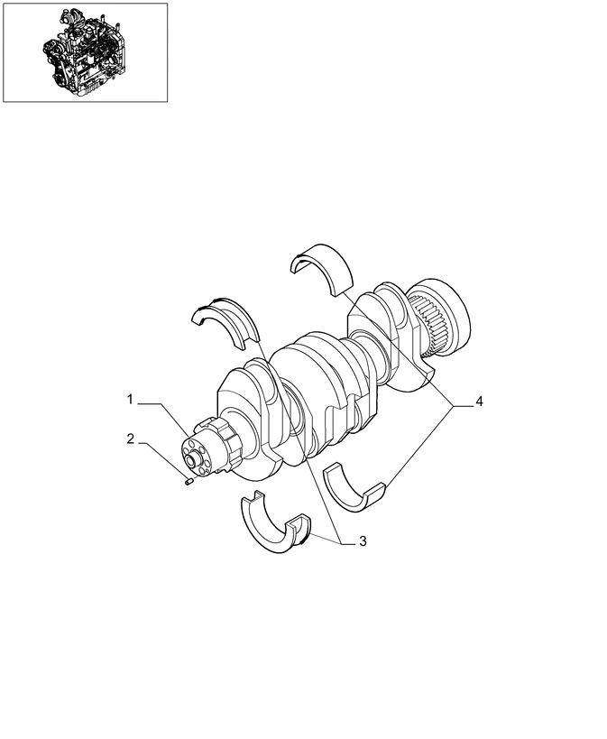 New Holland T6010 T6070 Zest podkł oporow +0,508 2992154