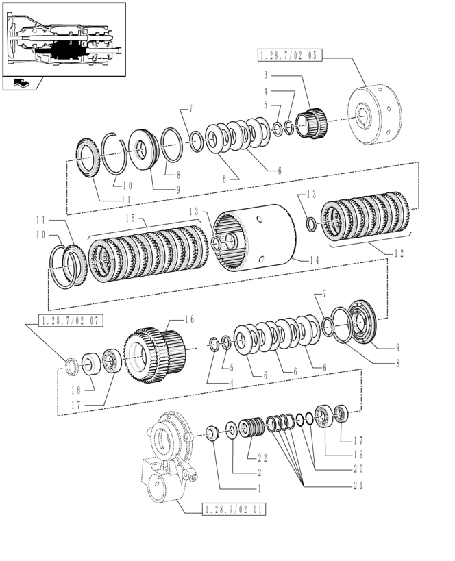 New Holland T6010 Kolektor 5187957