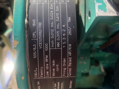 Silnik Cummins c8.3-c