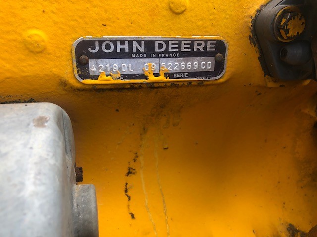 Silnik John Deere 4219