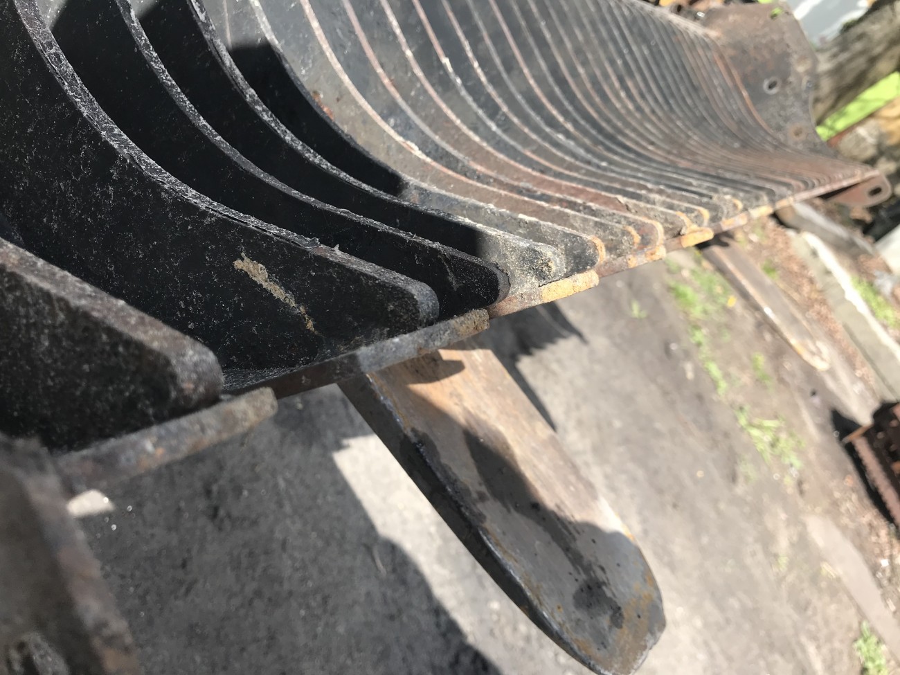 Skrobak zgarniacz rotora Claas variant