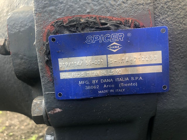 SPICER 319/114/ 55-001 , S-ita-712233 , Terex TL310