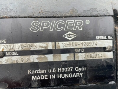 Spicer DANA Ratio 1/12/714 type 221/70-002 Atak 14x32 ,