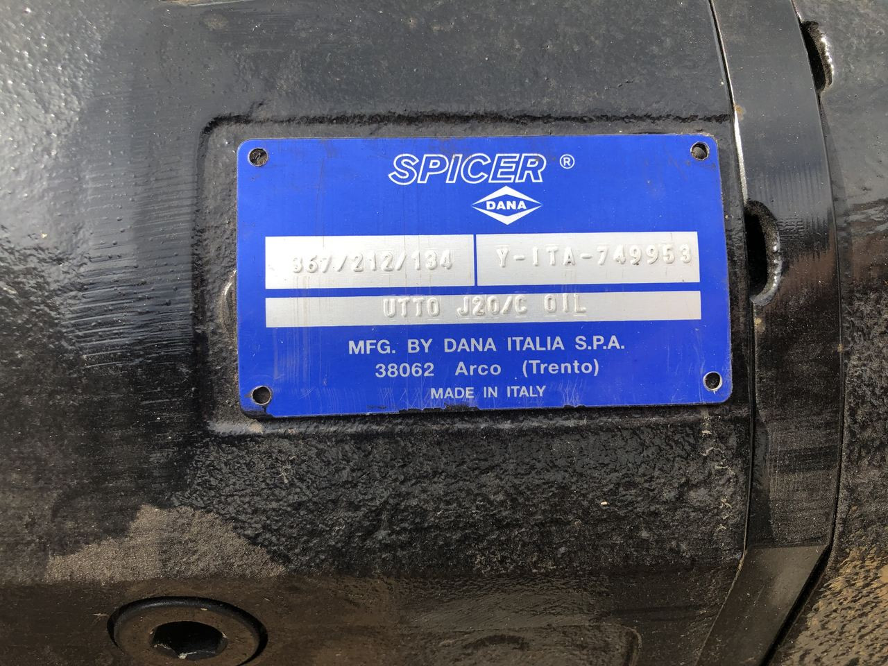 SPICER -most /Dieci/JLG//Claas- most NOWY