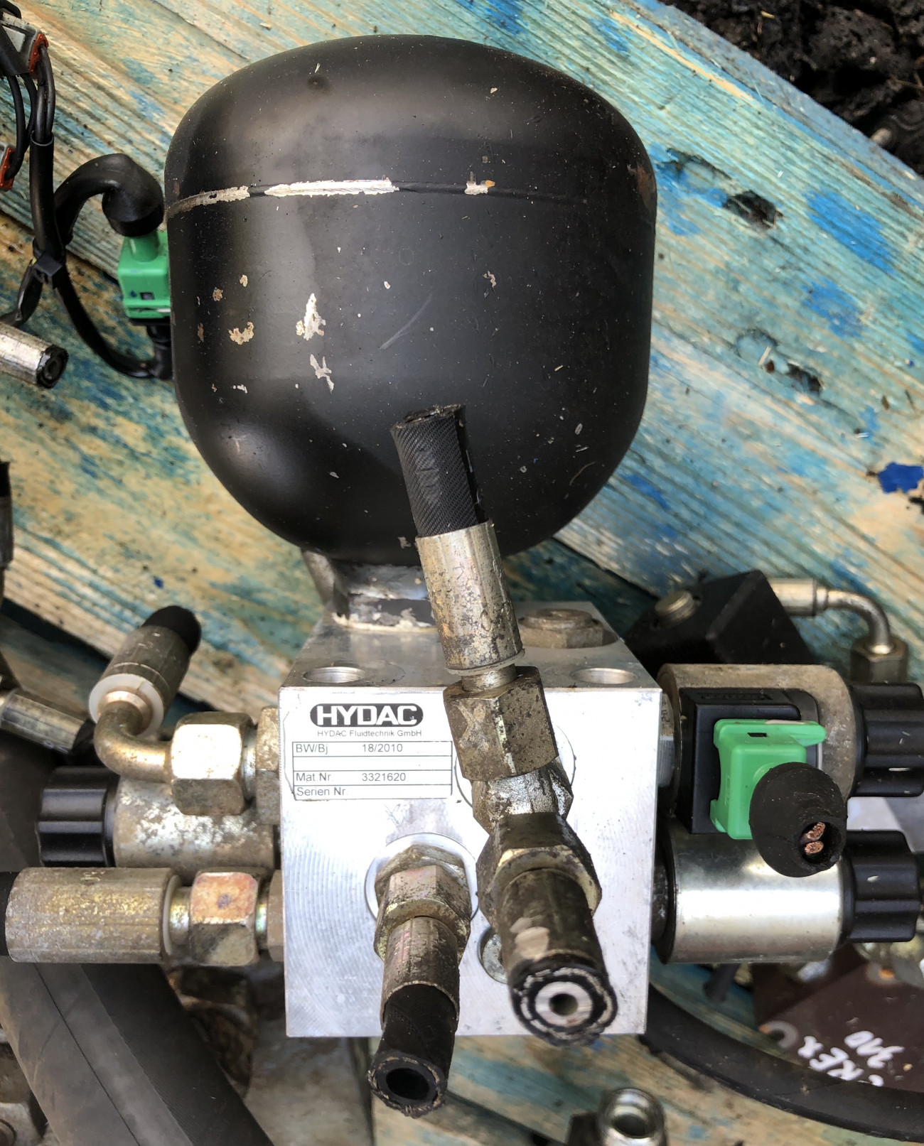 Terex-części/Terex 310-części rozdzielacz/sekcja/blok zaworowy