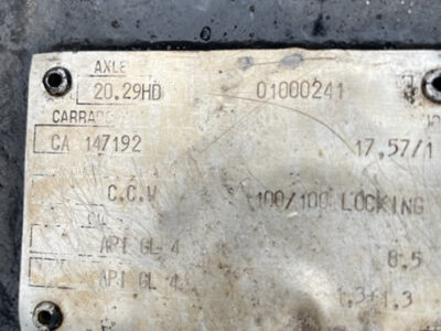 Valtra t160 most napędowy przedni carraro 20.29 HD części