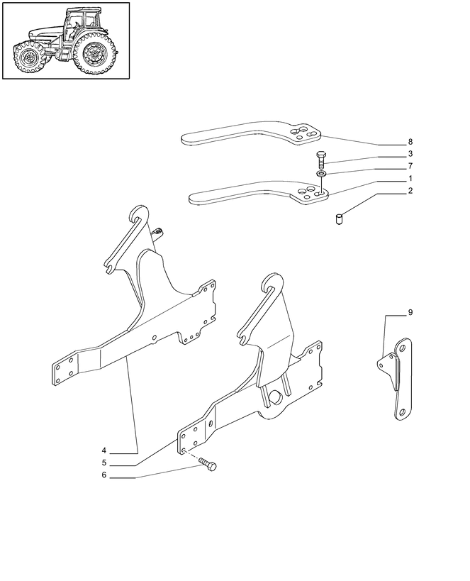 New Holland T6010 Rama 84473365