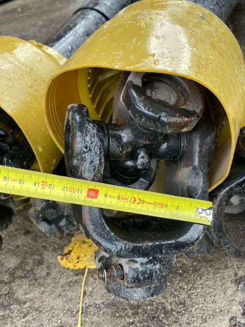 Wałek wom przekaźnika mocy 220cm , 2000Nm