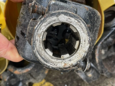 Wałek wom przekaźnika mocy 220cm , 2000Nm