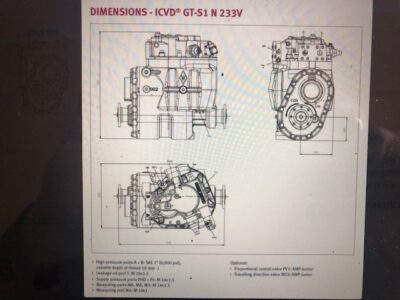 Walterscheid ICVD GT-S1A-233/60V vari power - Dieci | Claas Scorpion