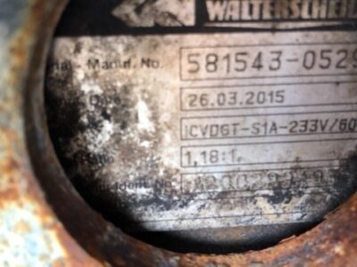 Walterscheid ICVD GT-S1A-233/60V vari power - Dieci | Claas Scorpion