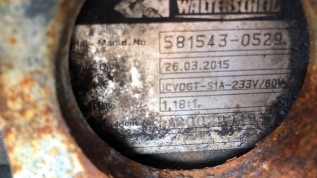 Walterscheid ICVD GT-S1A-233/60V vari power - Dieci | Claas Scorpion