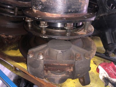 Zacisk hamulcowy przedni JCB Fastrack