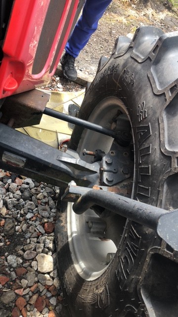 Zetor Forterra 124.41 przedni napęd kompletny