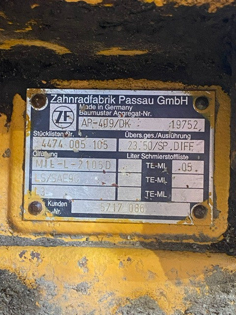 ZF 4474 452 100 , ZP 111 66640