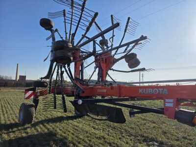 Zgrabiarka do siana, zielonek Kubota Ra 2580