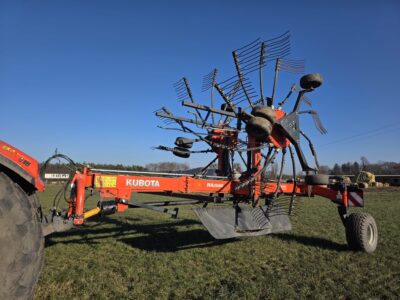 Zgrabiarka do siana, zielonek Kubota Ra 2580