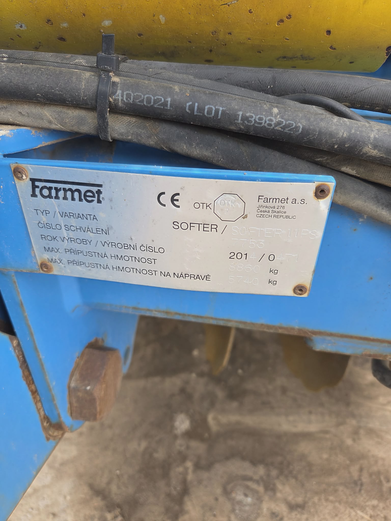 Brona talerzowa Farmet Softer 11 PS