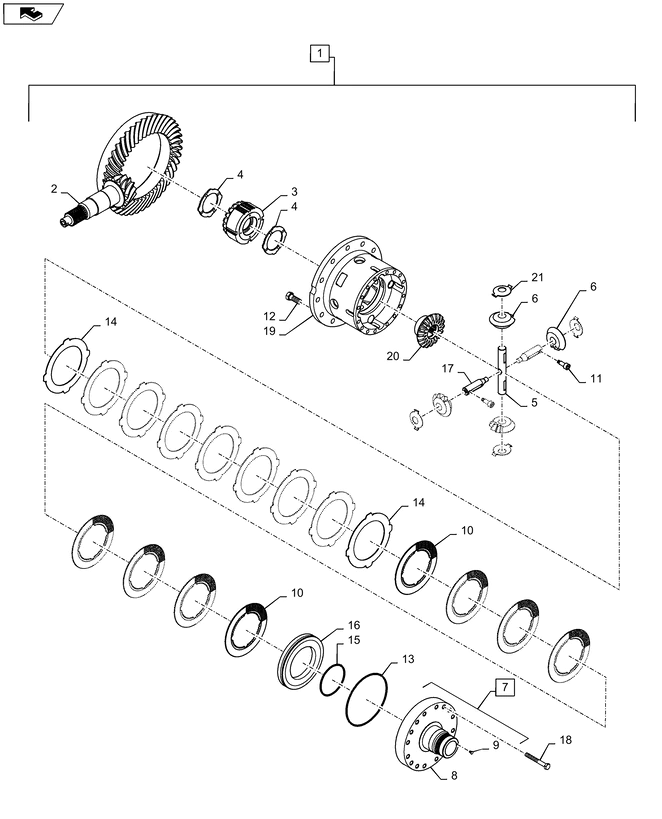 New Holland T6090 T6070 Obudowa 84566858