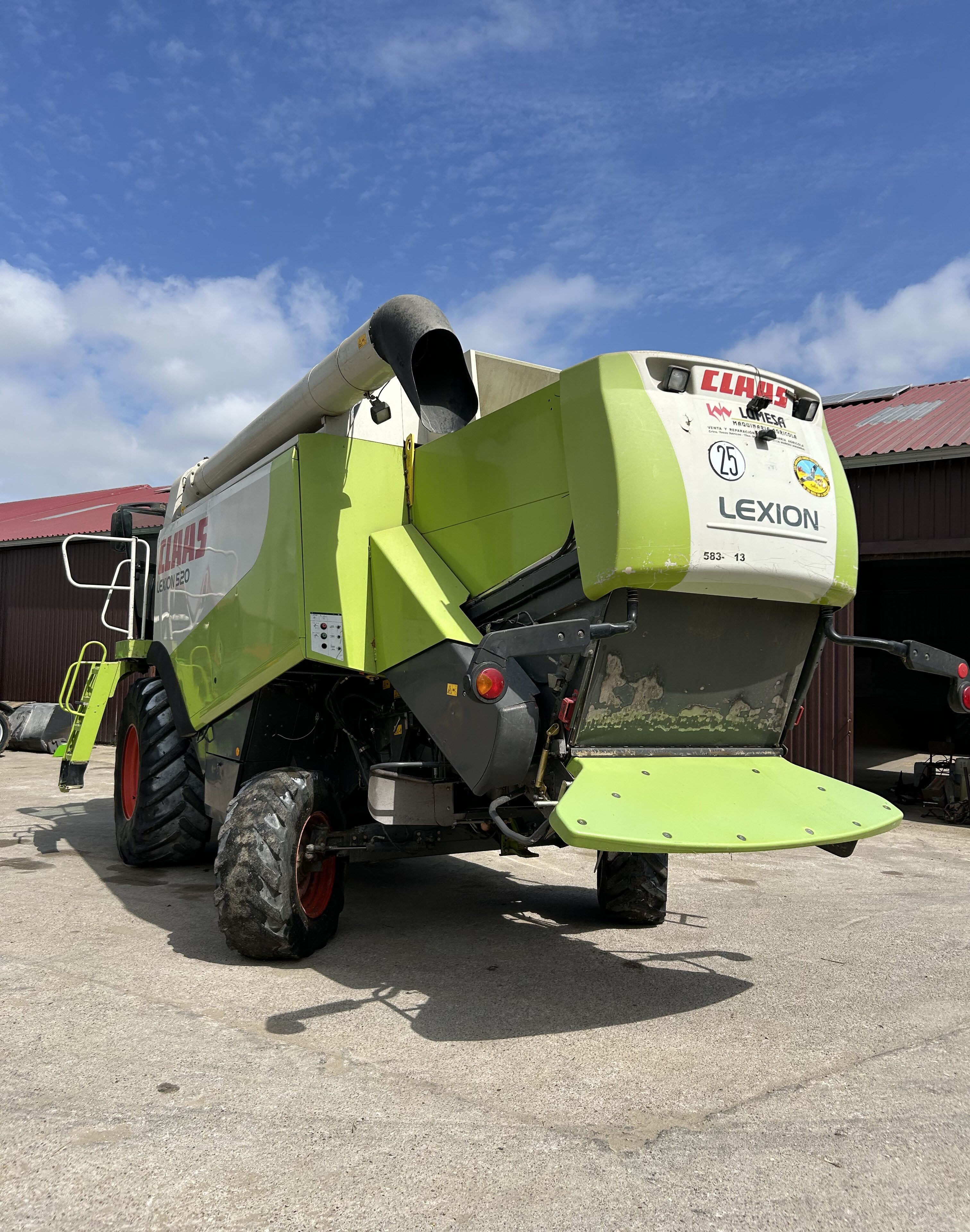 Claas lexion 520