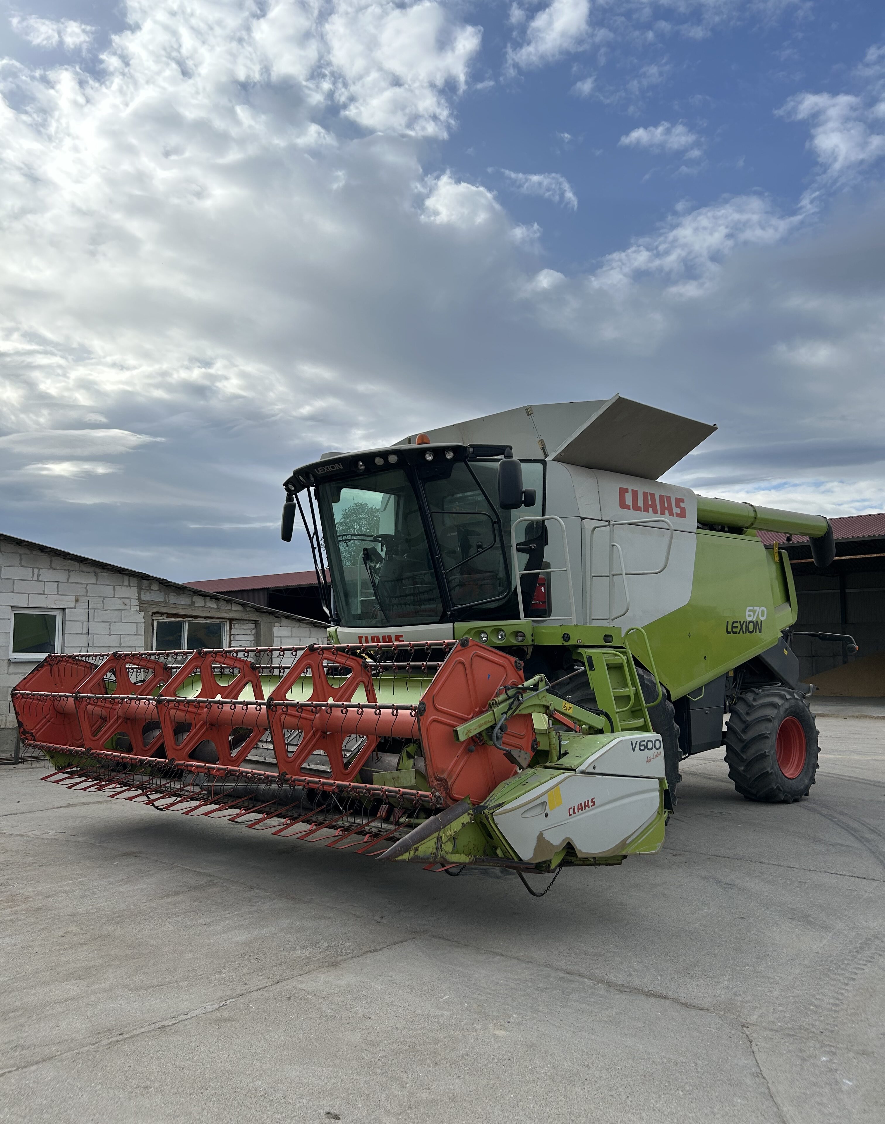 Claas lexion 670