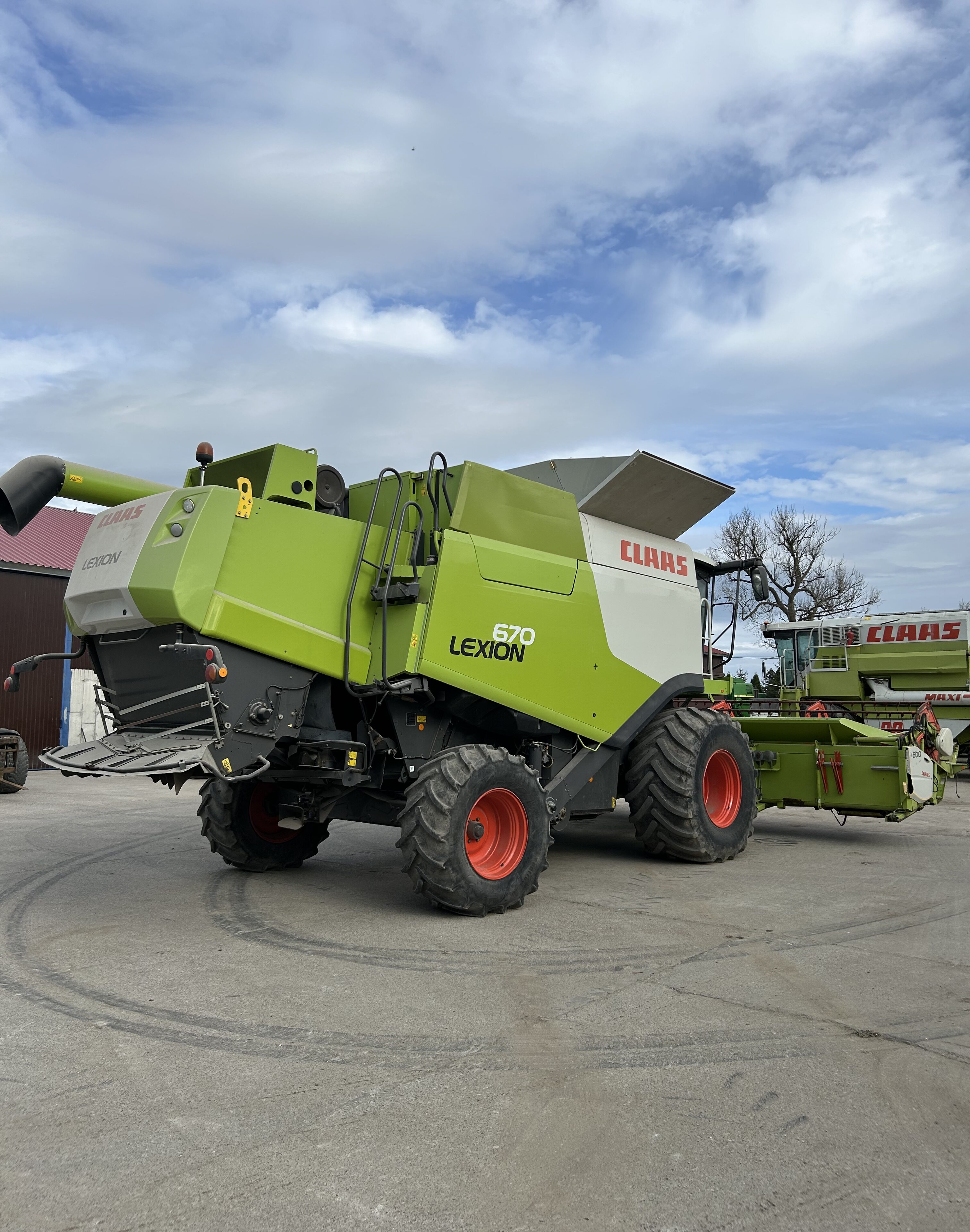 Claas lexion 670