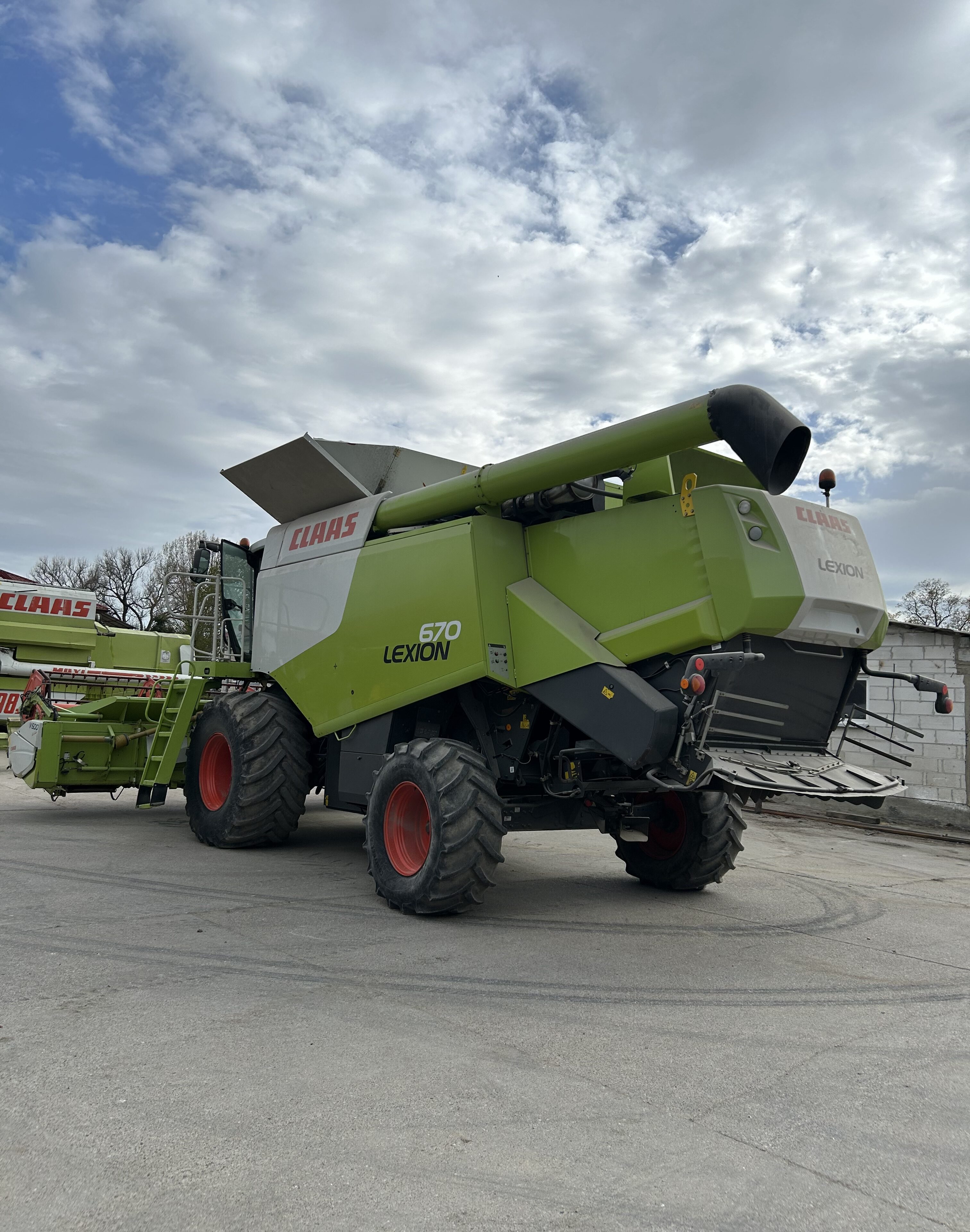 Claas lexion 670