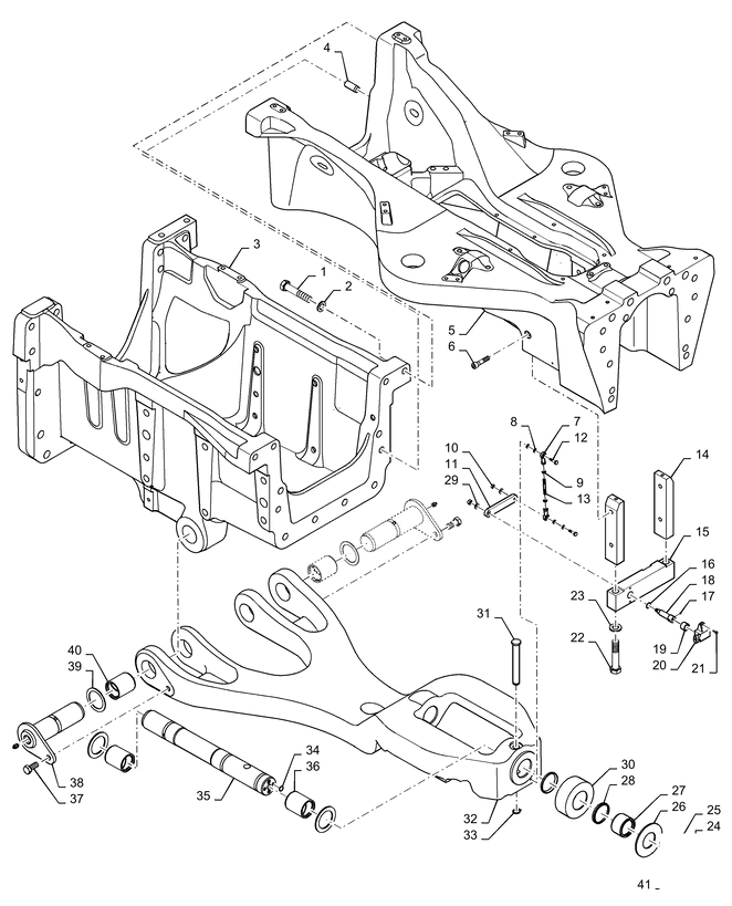 New Holland T6090 T6070 Tuleja 87696370