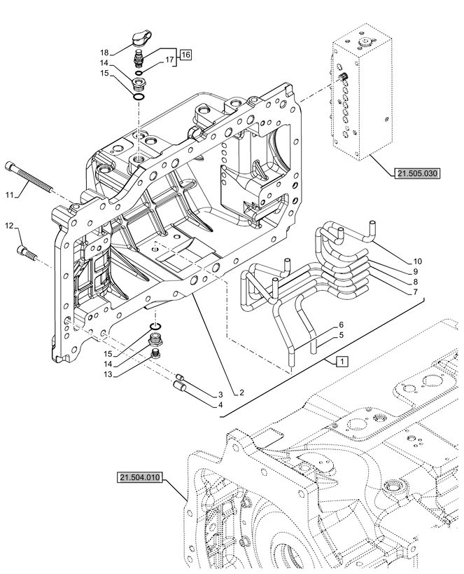 New Holland T6070 Plyta zapob owijaniu 47449869