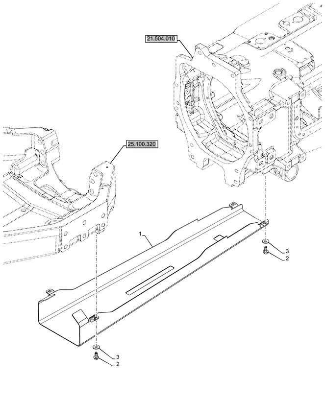 New Holland T6070 Osłona 87671169