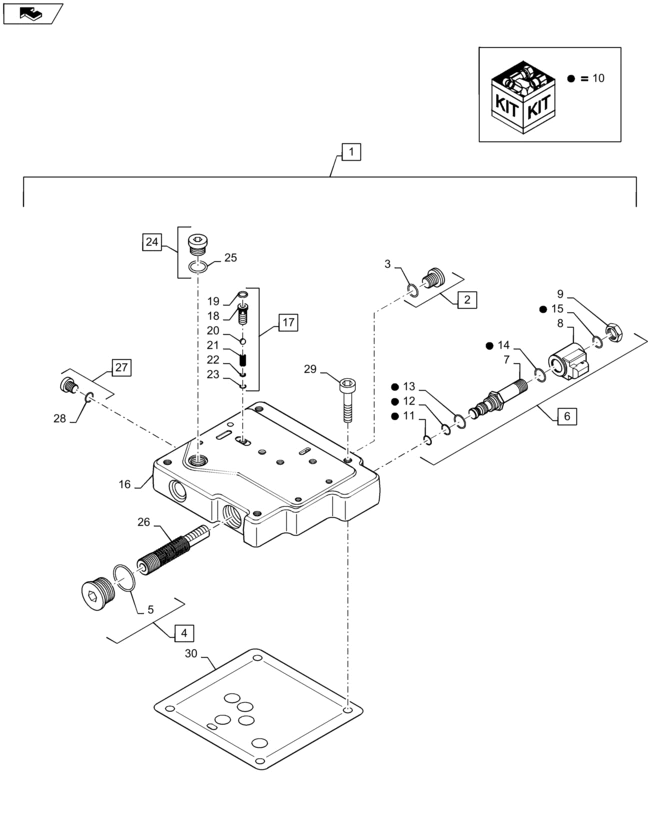 New Holland T6090 Elektromagnes 84167521