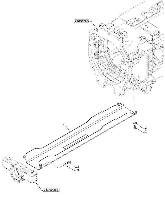 New Holland T6070 Osłona 87544465