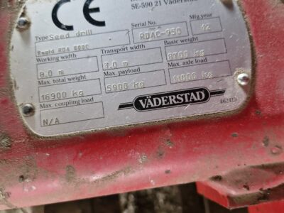Vaderstadt Rapid 800 C. Z nawozem. 2013r