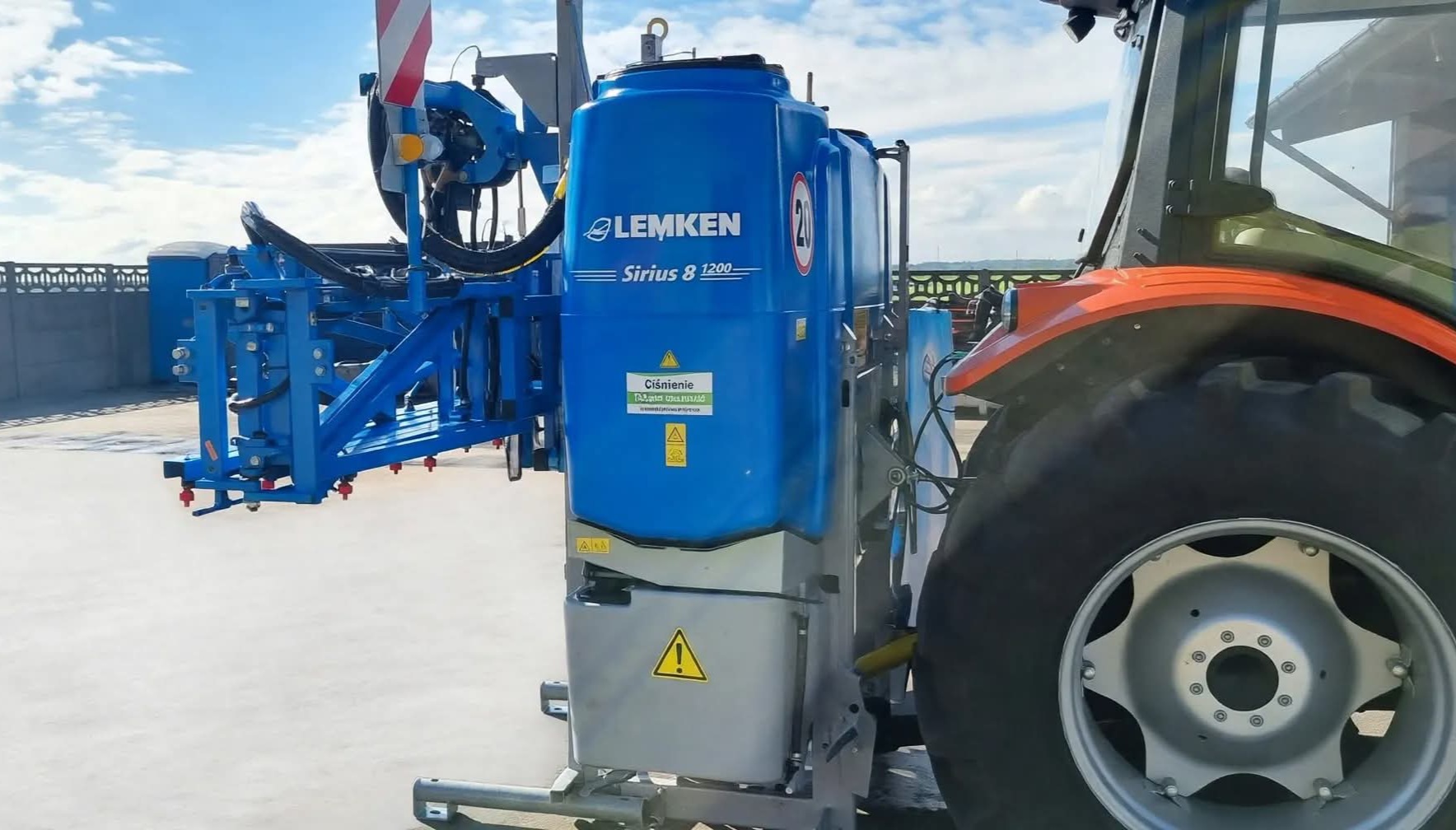 Opryskiwacz Lemken Sirius 8