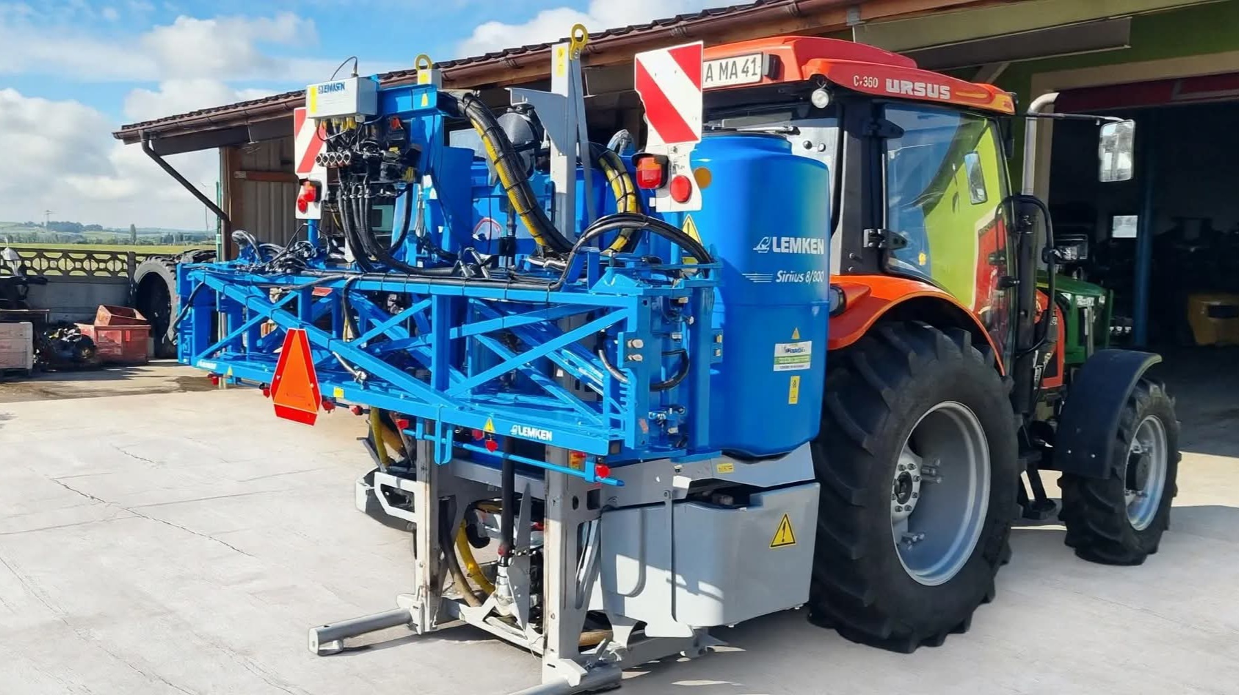 Opryskiwacz Lemken Sirius 8