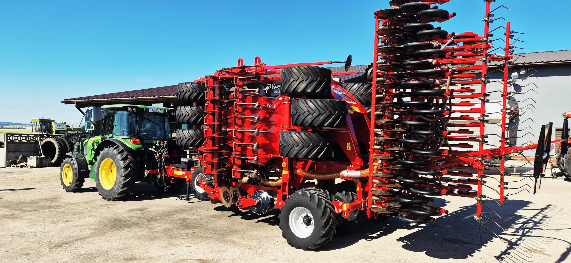 Siewnik zbożowy KVERNELAND U-Drill Plus 6001