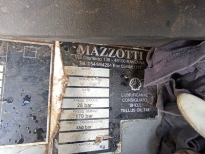 Opryskiwacz samojezdny Mazzotti Ibis 5500l, 24m. 2008r. Nawigacja