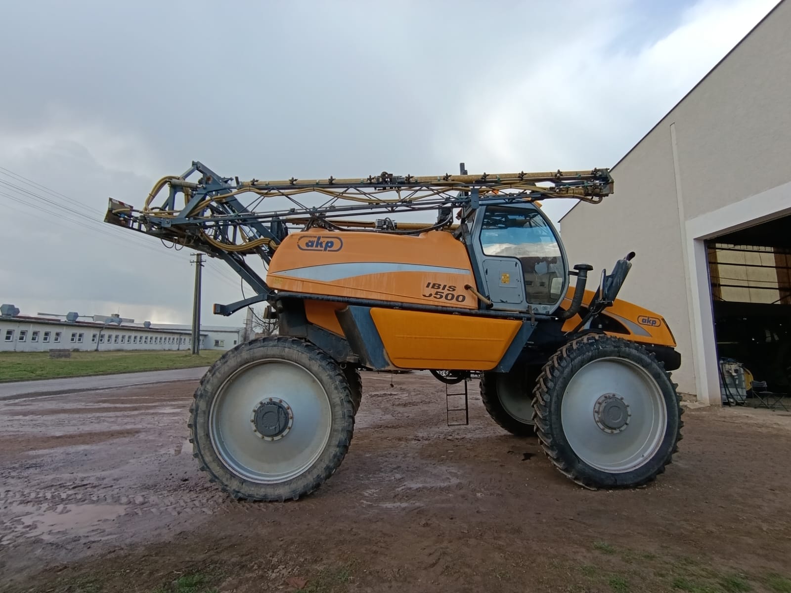 Opryskiwacz samojezdny Mazzotti Ibis 5500l, 24m. 2008r. Nawigacja