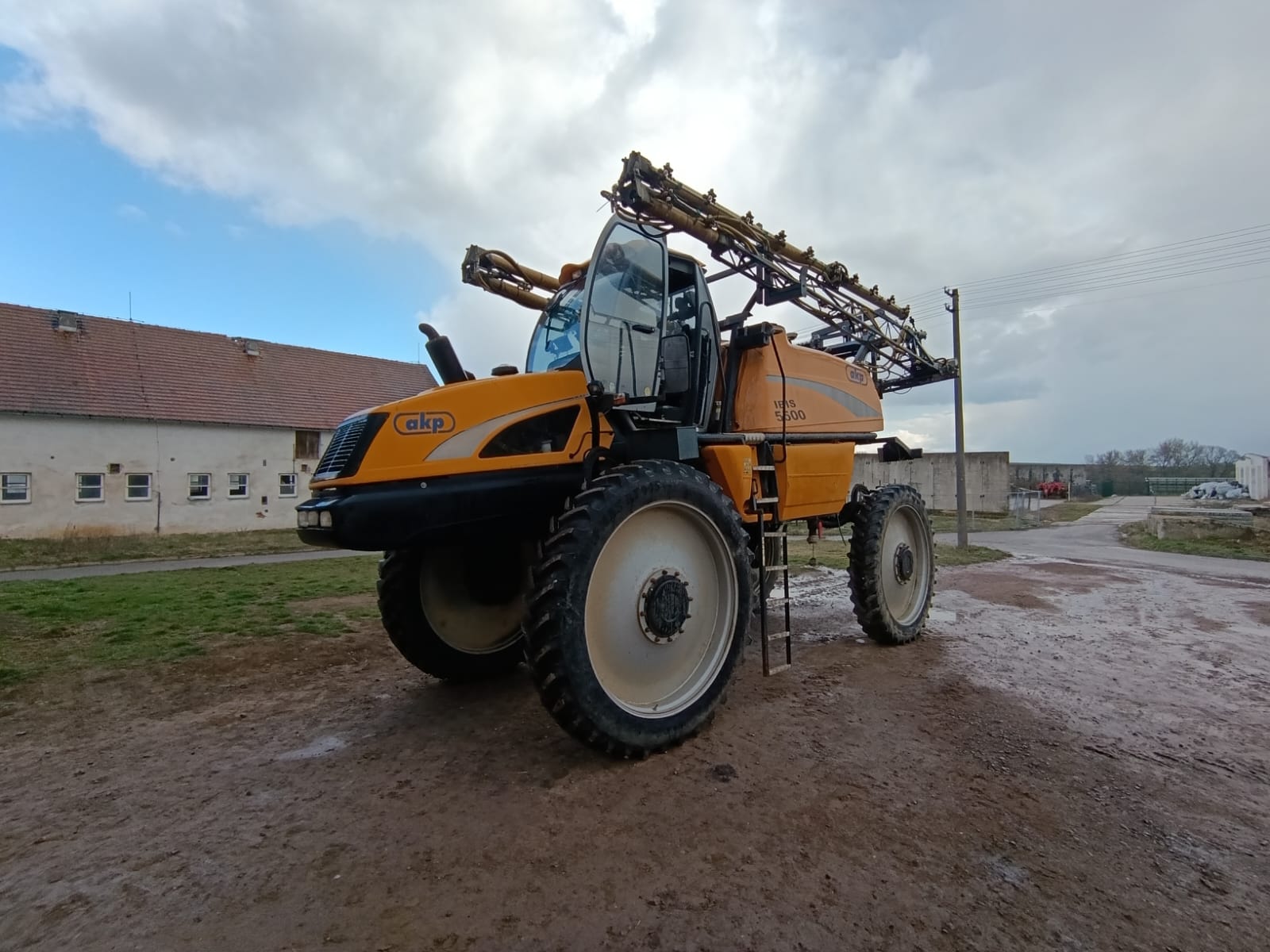 Opryskiwacz samojezdny Mazzotti Ibis 5500l, 24m. 2008r. Nawigacja