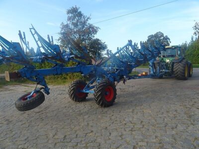 Pług Lemken VARI TITAN . Obrotowy-Azurowy. Pług 9 Lemken skibowy