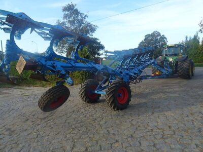 Pług Lemken VARI TITAN . Obrotowy-Azurowy. Pług 9 Lemken skibowy